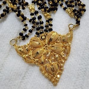 Gold Plated Traditional Designed Necklace